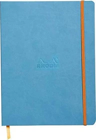 Rhodia Rhodiarama Notizbuch, 190x250mm, punktiert, Softcover, türkis, 80 Blatt