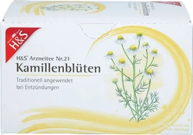 H&S Nr.21 Kamillenblüten Arzneitee Beutel, 20 Stück