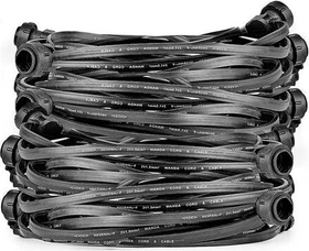 LEDmaxx Lichterkette schwarz 20x E27