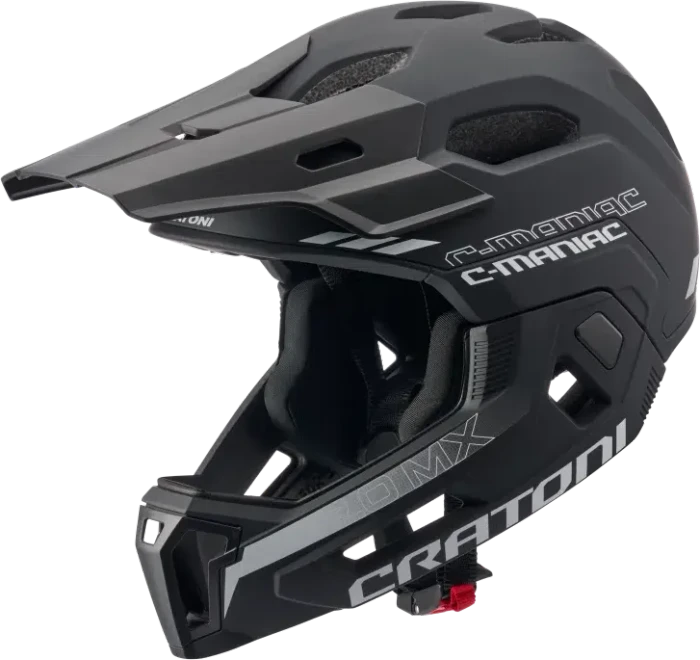 Cratoni C-Maniac 2.0 MX Fullface-Helm black matt