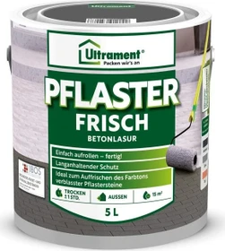 Ultrament Pflaster Frisch Betonlasur anthrazitgrau, 5l
