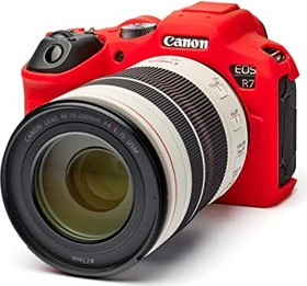 EasyCover Silikonhülle für Canon R7 rot