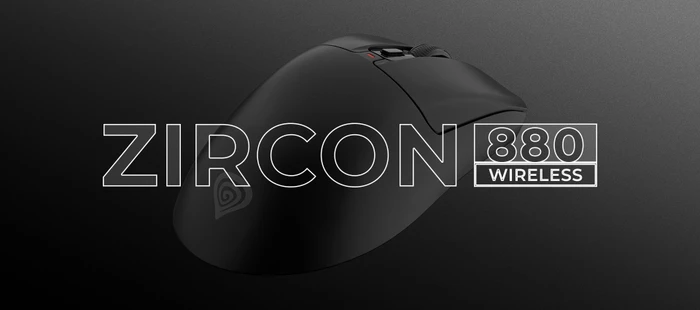 Genesis Zircon 880 Wireless Gaming Mouse schwarz, USB/Bluetooth