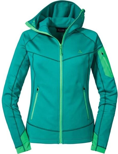 Schöffel Bieltal Fleece Hoodie Jacke grün (Damen)