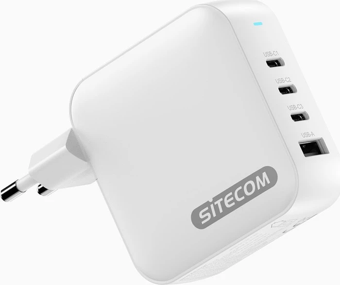 Sitecom 165W GaN Power Delivery Wall Charger weiß