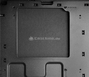BitFenix Shinobi Core USB 2.0 schwarz, Acrylfenster, schallgedämmt