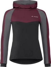 Vaude Qimsa Hoody Trikot langarm schwarz (Damen)