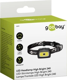 goobay High-Bright 240 Stirnlampe