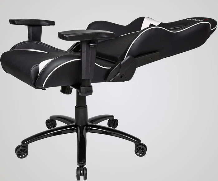 AKRacing Octane Gamingstuhl, schwarz/weiß