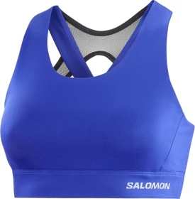 Salomon Cross Run Sport-BH surf the web/deep black (Damen)