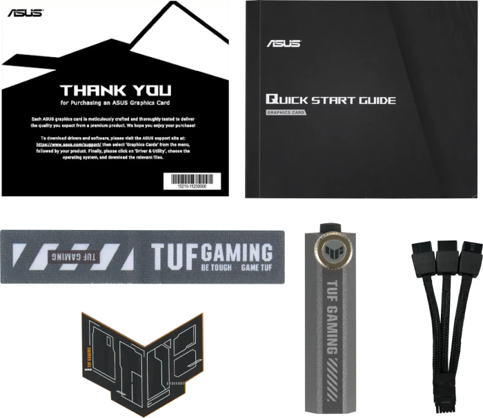 ASUS TUF Gaming GeForce RTX 5070 Ti OC, TUF-RTX5070TI-O16G-GAMING, 16GB GDDR7, 2x HDMI, 3x DP