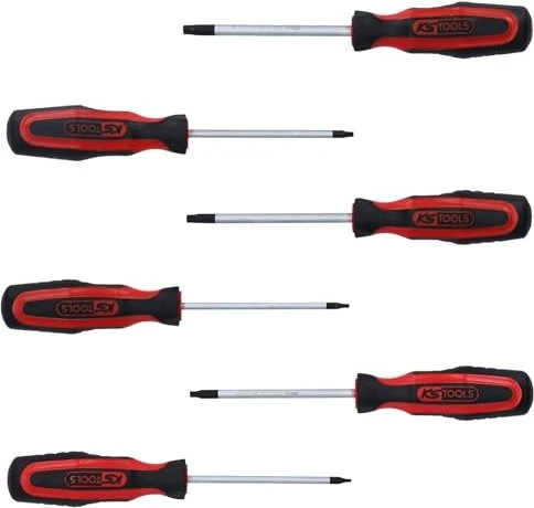 KS Tools ERGOTORQUEplus Schraubendrehersatz, 6-tlg.