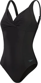 Speedo Cross Knot Shaping Badeanzug schwarz (Damen)