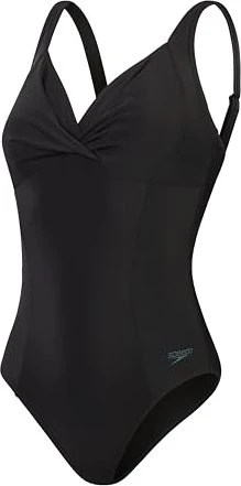 Speedo Cross Knot Shaping Badeanzug schwarz (Damen)