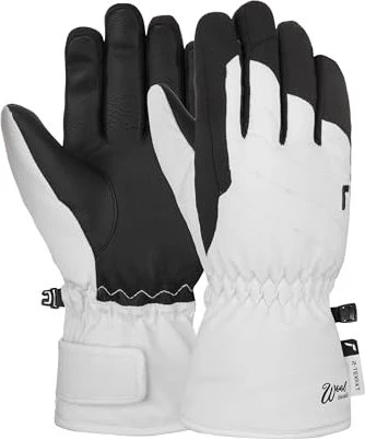 Reusch Angie R-Tex XT Skihandschuhe weiß/schwarz (Junior)