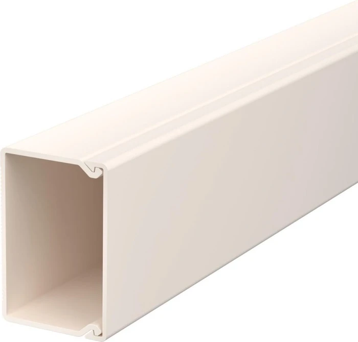 OBO Bettermann WDK30045CW Kabelkanal, 45x30mm, 2m, cremeweiß
