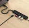 Satechi 6-in-1 Slim Multiport Adapter, schwarz, USB-C 3.1 [Stecker] Vorschaubild