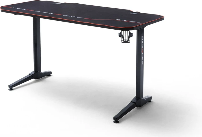 DXRacer Gaming Desk MAX1 Schreibtisch 140x65cm schwarz/schwarz