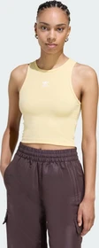 adidas Essentials Ribbed Funktionsshirt ärmellos orange tint (Damen)
