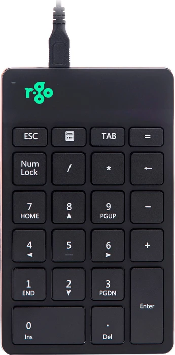 R-Go Numpad Break, schwarz, USB-A