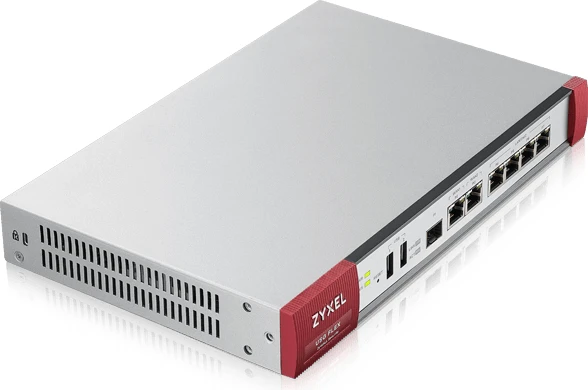 Zyxel ZyWALL USG FLEX 200 Rackmount Firewall, 6x RJ-45, 1x SFP