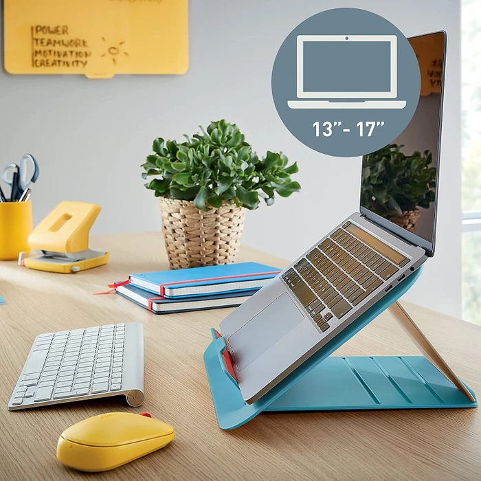 Leitz Ergo Cosy, Notebook-Stand bis 17", blau