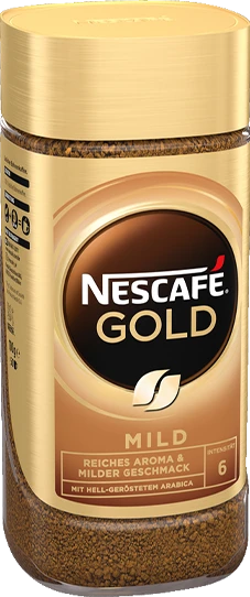 Nestlé Nescafe Gold Mild Löskaffee, 100g