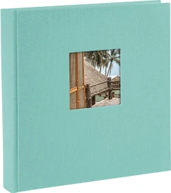 Goldbuch Buch Fotoalbum Bella Vista 25x25 weiße Seiten grün