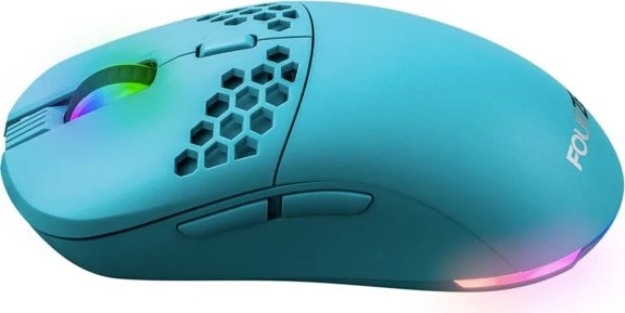 FourZE GM900 Wireless Gaming Mouse türkis, USB