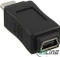 InLine Micro-USB Adapter, Micro-B Stecker auf Mini-USB 5-pol [Buchse] Vorschaubild