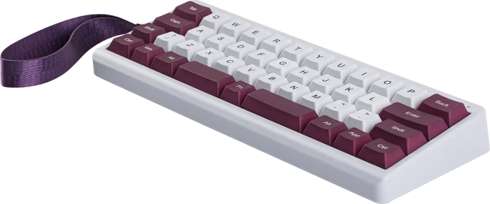 Epomaker TH40, Purple, LEDs RGB, Cherry Profil, hot-swap, Epomaker Flamingo, USB/Bluetooth, US