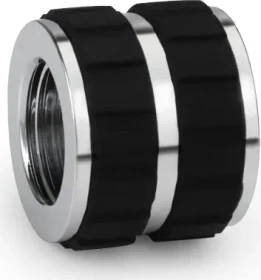 Alphacool Apex Grip Muffe G1/4", chrom