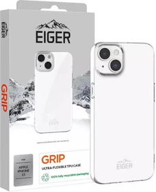 Eiger Grip Case für Apple iPhone 15 transparent