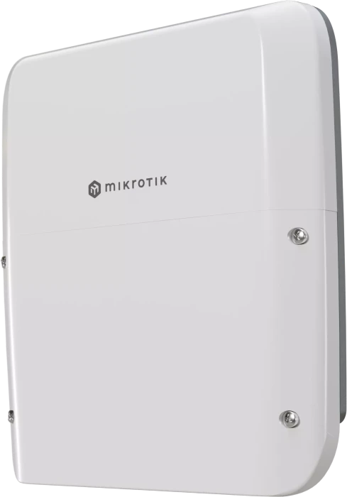 MikroTik RouterBOARD RB5009 Outdoor Polemount Gigabit Router, 8x RJ-45, 1x SFP+, 130W PoE+ PD / PoE+
