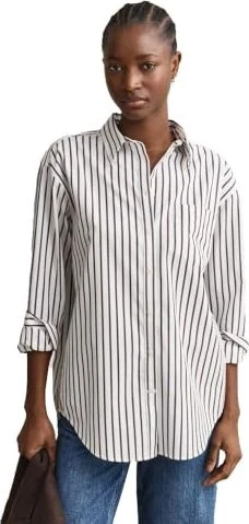 Gant Regular Fit Classic Popeline Stripe Hemd langarm (Damen)