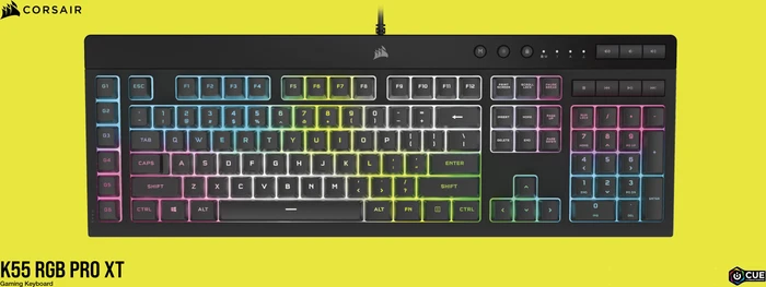 Corsair Gaming K55 RGB PRO XT, USB, UK