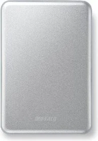 Buffalo MiniStation Slim, silber, 1TB, USB 3.0 Micro-B (HD-PUS1.0U3S-WR)