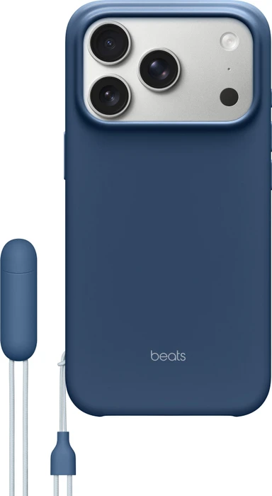 Apple Beats Kickstand Case mit MagSafe für iPhone 17 Pro felsblau