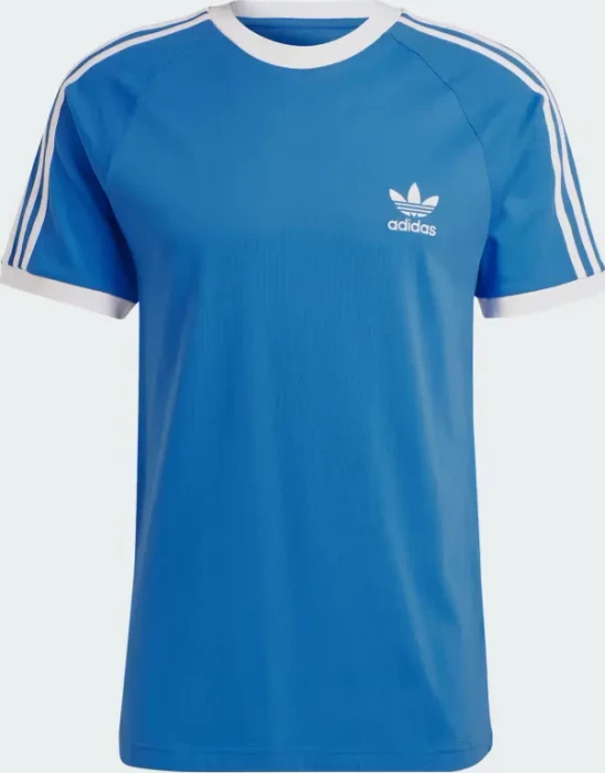 adidas Adicolor Classics 3-Streifen T-Shirt kurzarm blue bird (Herren)