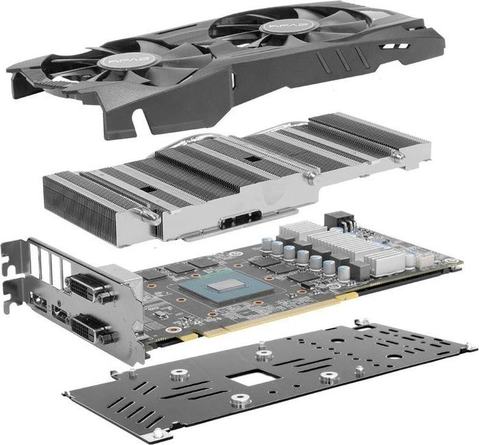 KFA2 GeForce GTX 1060 EXOC, 6GB GDDR5, 2x DVI, HDMI, DP