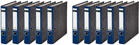 Leitz Qualitäts Ordner 2-Ring 180° CO2 neutral, 50mm, A4, blau, 10er-Pack