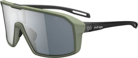 evil eye roadsense L forest green matt/grey silver