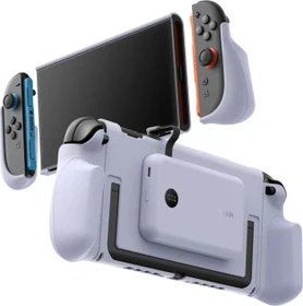 Belkin Charging Grip Auflade Halterung lilac (Switch 2)