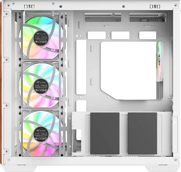Thermaltake View 380 WS ARGB Snow, weiß, Glasfenster