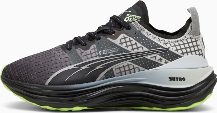 Puma ForeverRun Nitro WTR puma black/glacial gray/fizzy apple (Damen)