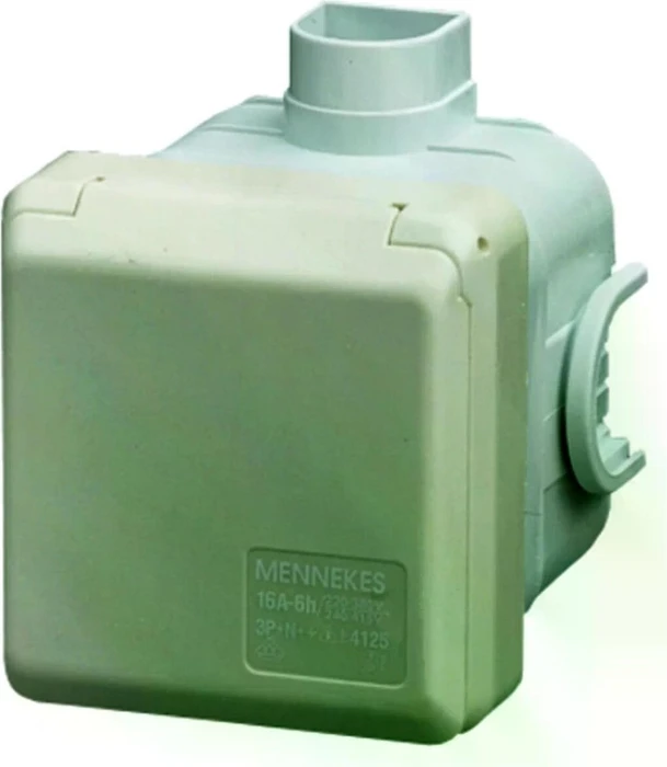Mennekes CEE Wandsteckdose Cepex 16A 5p 400V 6h IP44