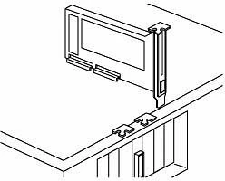 DeLOCK PCI Slotblech Wechselrahmen auf 2.5" SATA