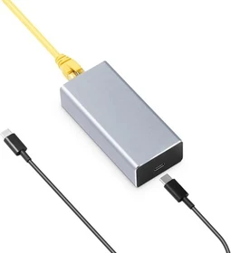 MokerLink ADP-POETYPEC PoE auf USB-C PoE-Adapter, LAN-Adapter, 20W, RJ-45, USB-C 2.0 [Buchse] (ADP-POETYPEC)