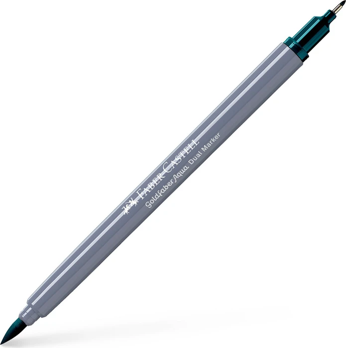 Faber-Castell Goldfaber Aqua Dual Marker A158 kobaltgrün tief