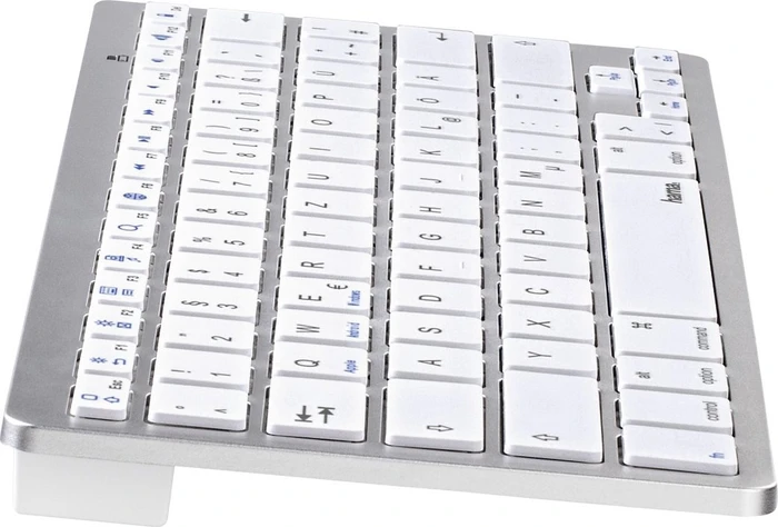Hama KEY4ALL X510, silber, Bluetooth, DE